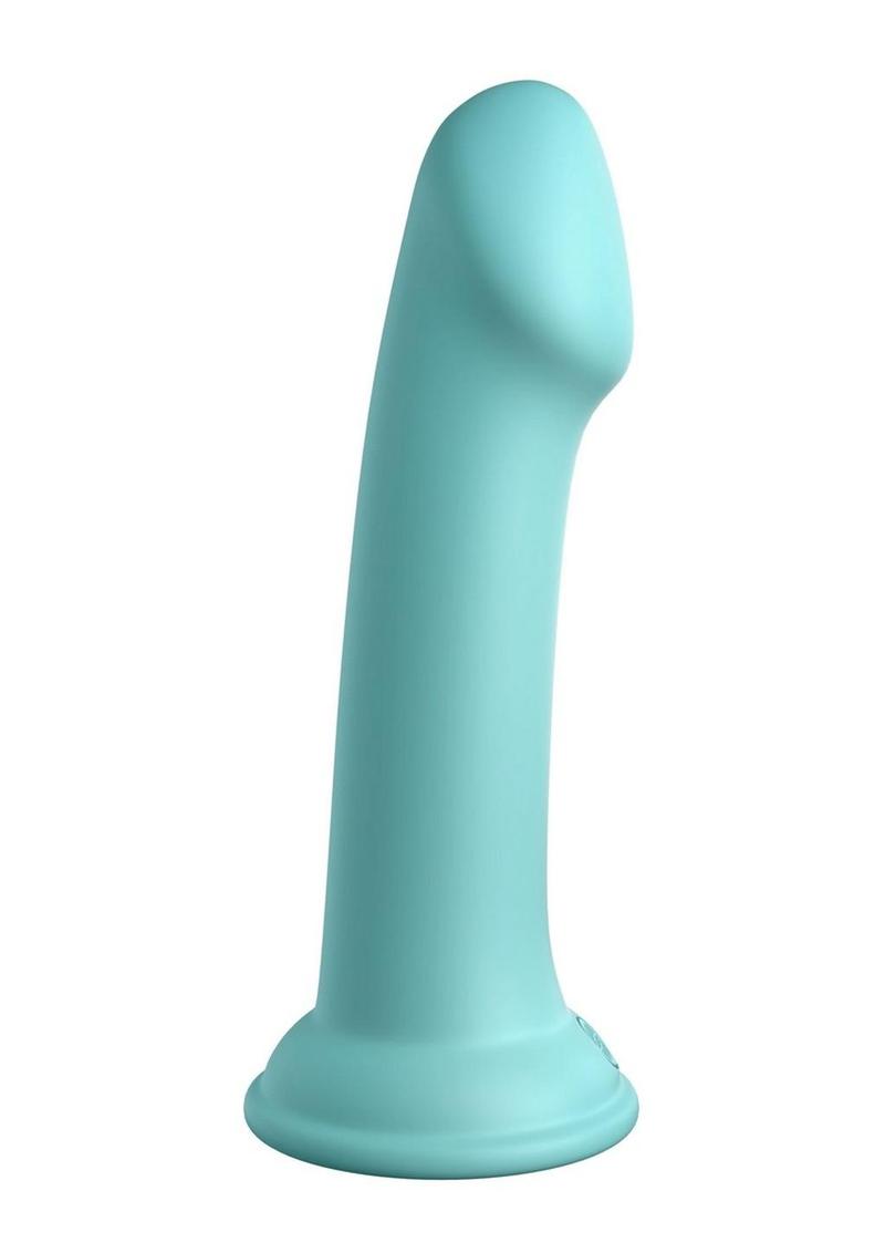 Dillio Big Hero Silicone Dildo 6in Teal