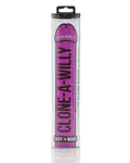 Clone-A-Willy DIY Vibrating Dildo Kit Neon Purple