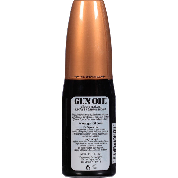 Gun Oil Silicone Lubricant 4oz