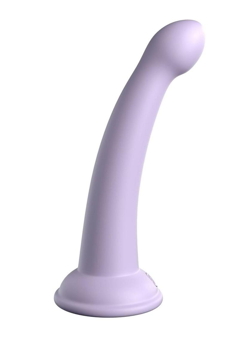 Dillio Platinum Silicone Dildo 6in Purp