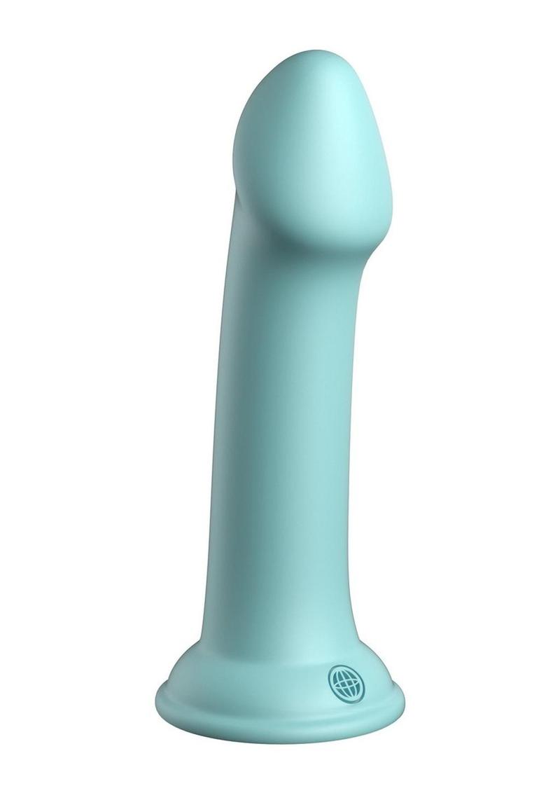Dillio Big Hero Silicone Dildo 6in Teal