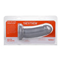 Tantus They/Them SuperSoft Dildo Silver