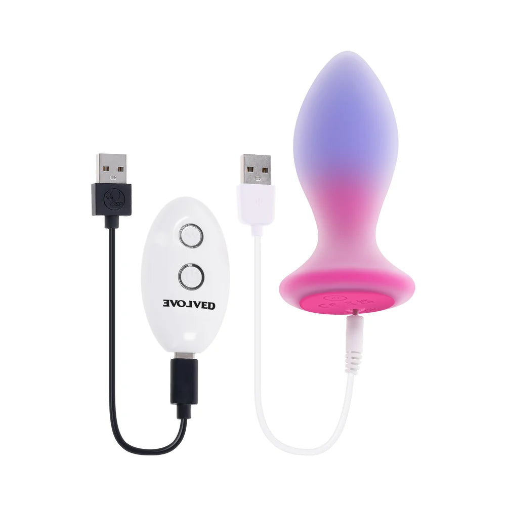 Evolved Paradise Plug  Vibrating Anal Plug w/Remote