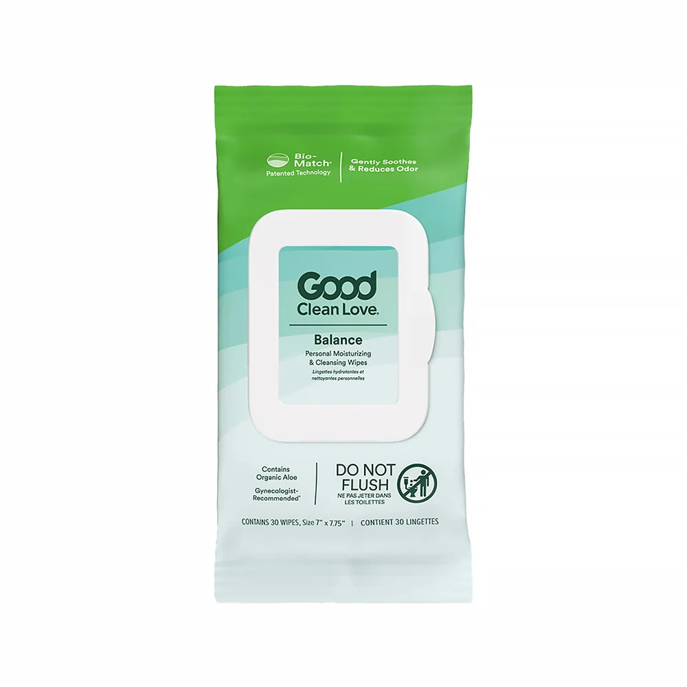 Good Clean Love Rebalance Wipes 12pk