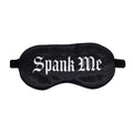 Ouch! Spank Me Satin Mask Black