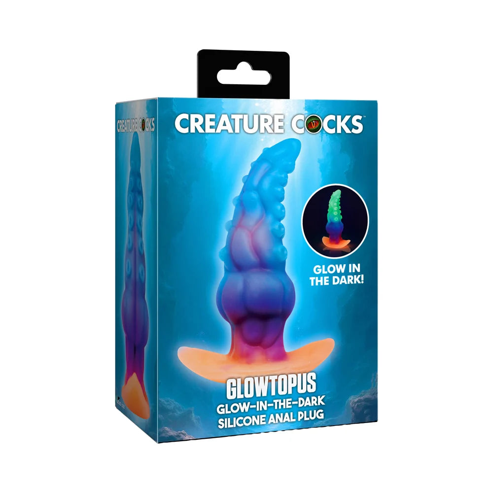 Creature Cocks Glowtopus Gitd Silicone Anal Plug