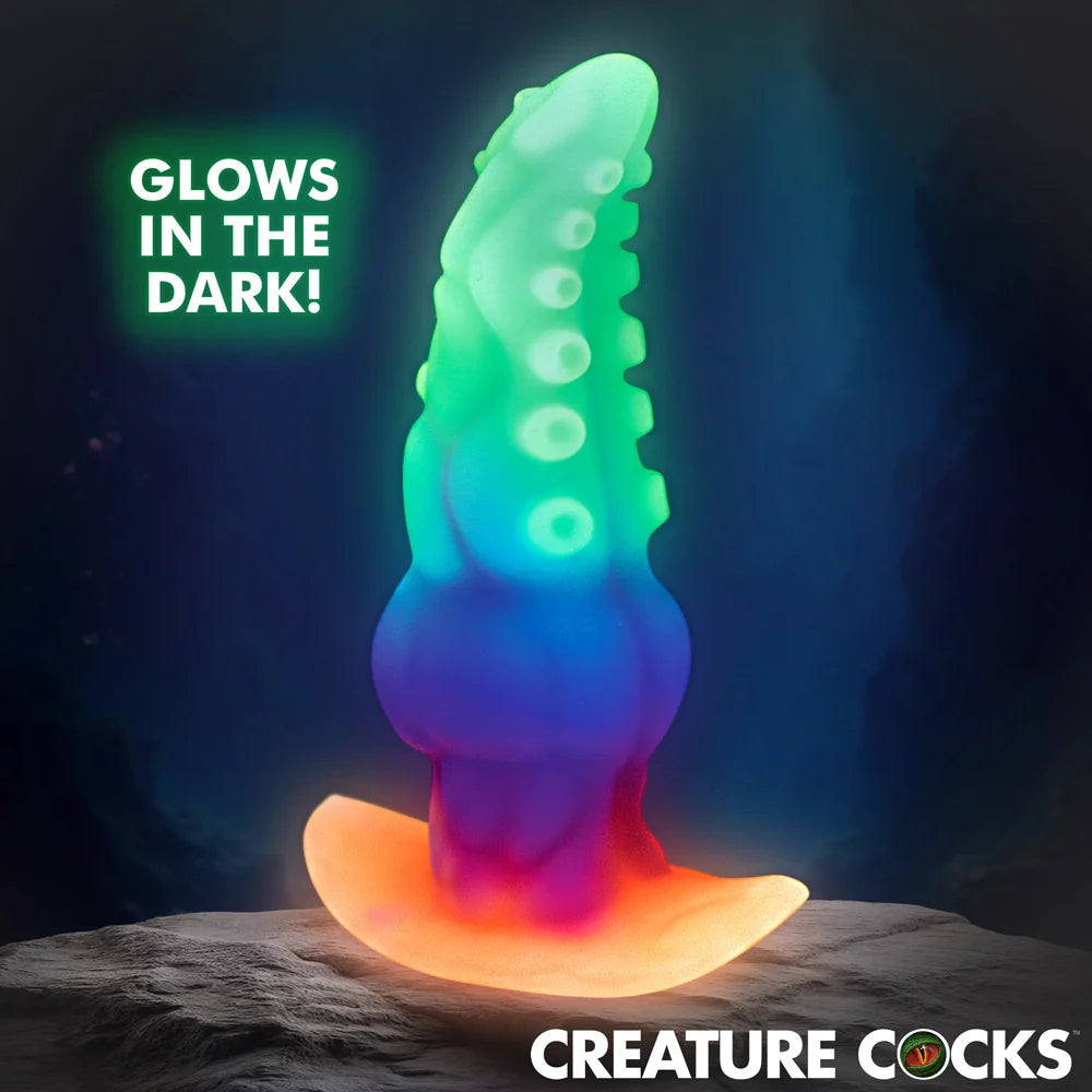 Creature Cocks Glowtopus Gitd Silicone Anal Plug
