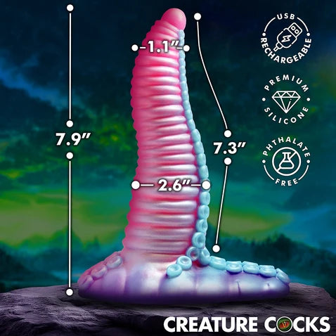 Creature Cocks Mega-Tenta Vibe Silicone Dildo