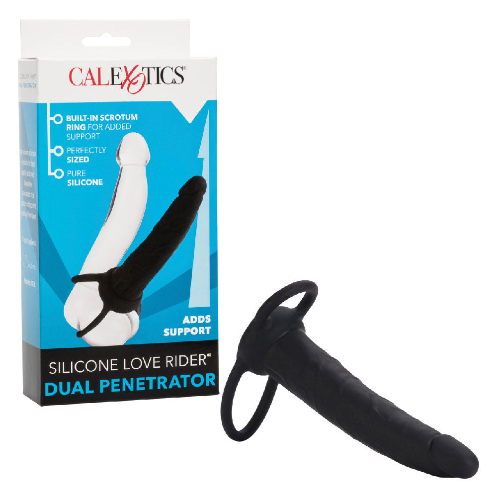 Silicone Love Rider DP Blk