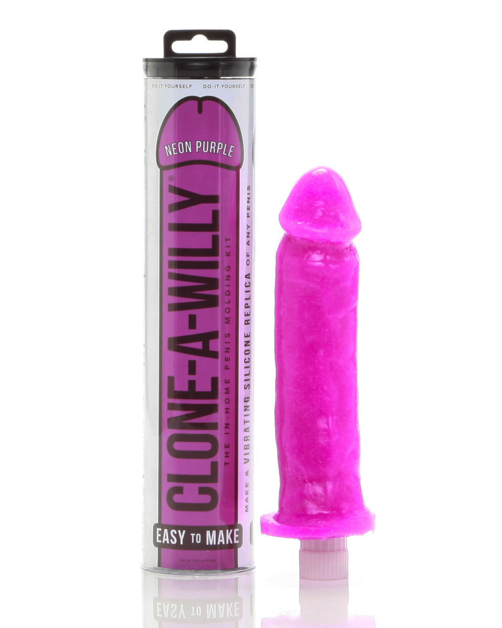 Clone-A-Willy DIY Vibrating Dildo Kit Neon Purple