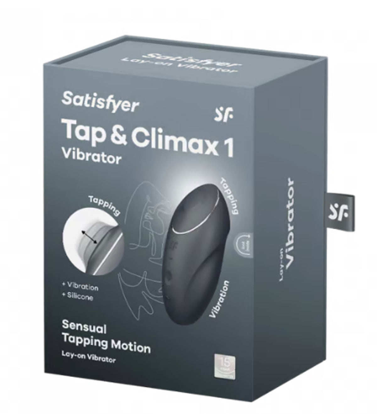 Satisfyer Tap & Climax Grey