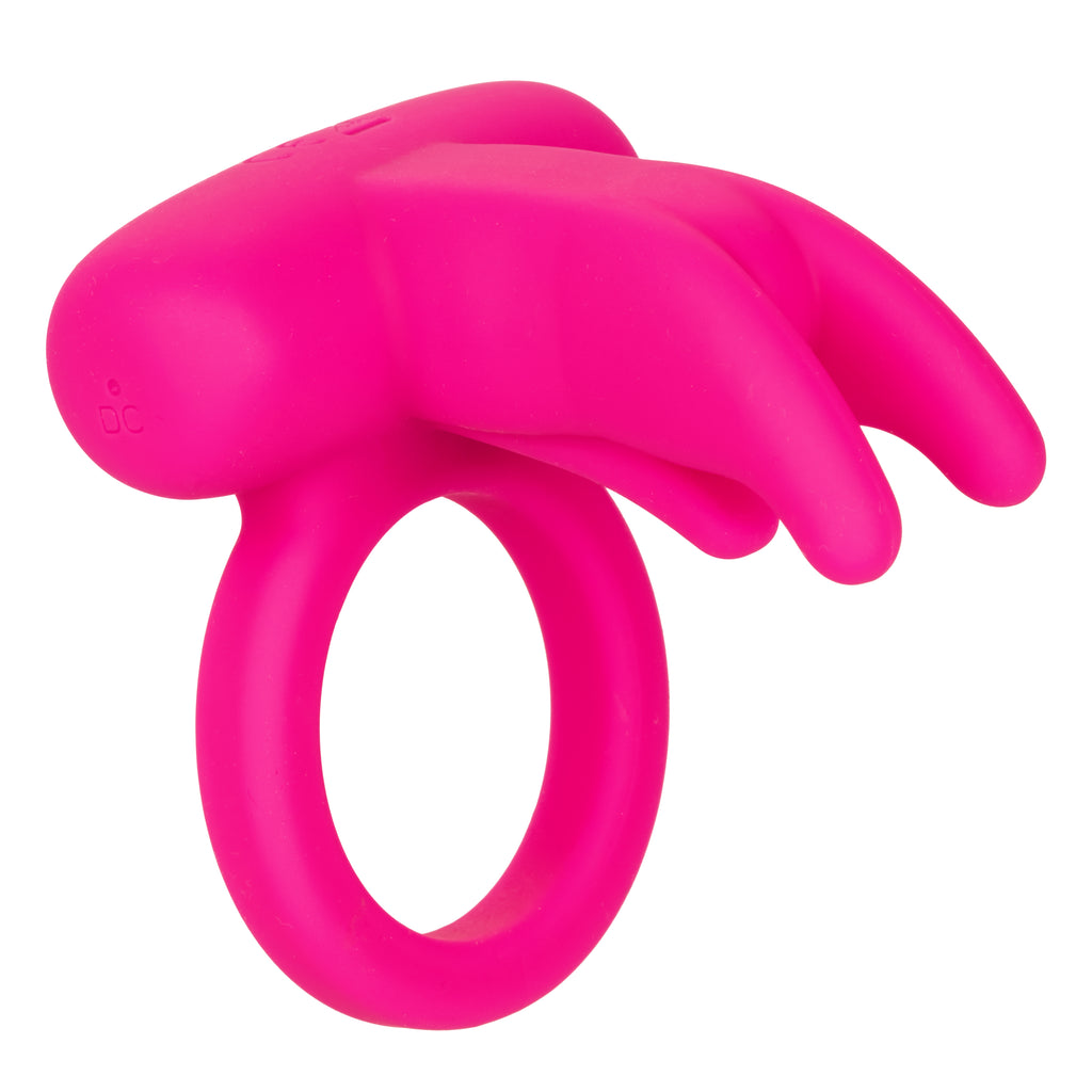 Silicone Rechargeable Trip Clit Flick Pnk