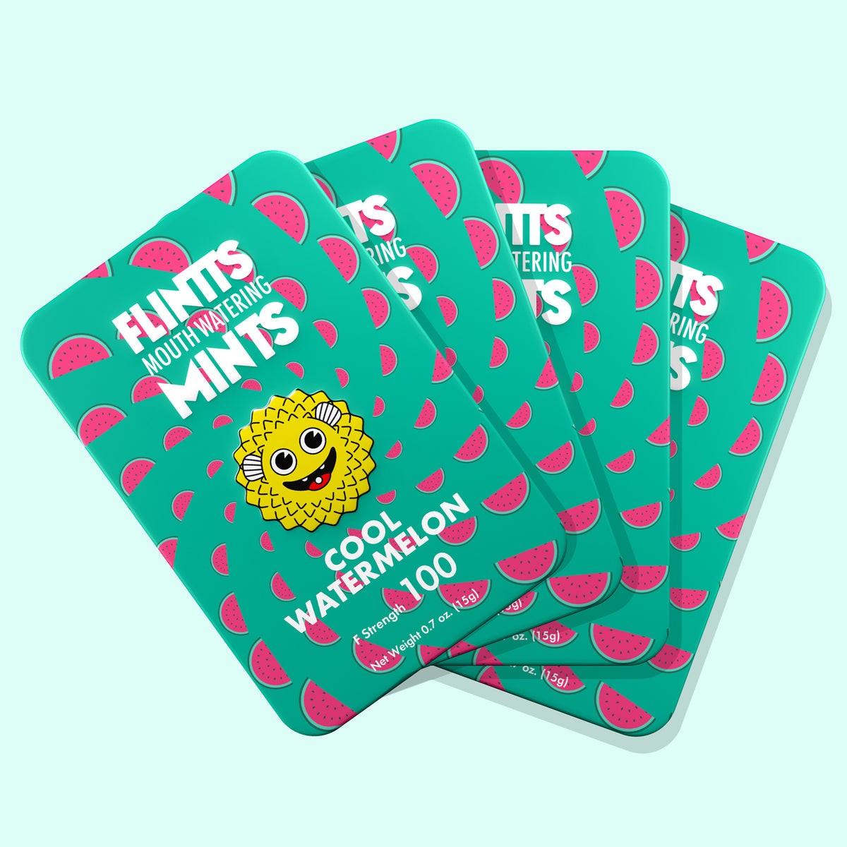 Flintts Mouth Mints Cool Watermelon