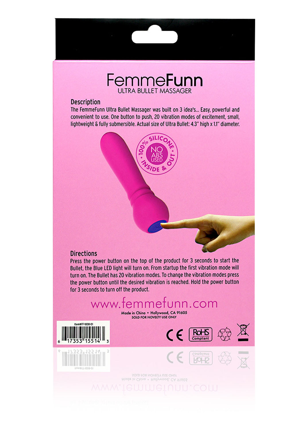 Femme Funn Ultra Bullet - Pink