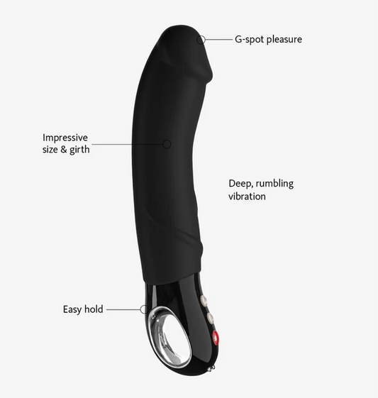 Fun F Big Boss G-Spot Vibrator Blk