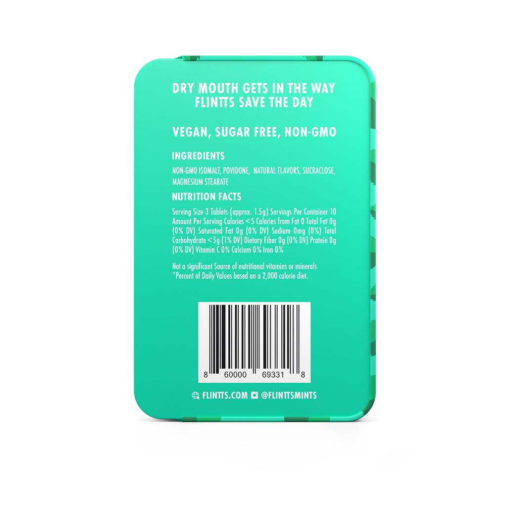 Flintts Mouth Watering Mints Mint