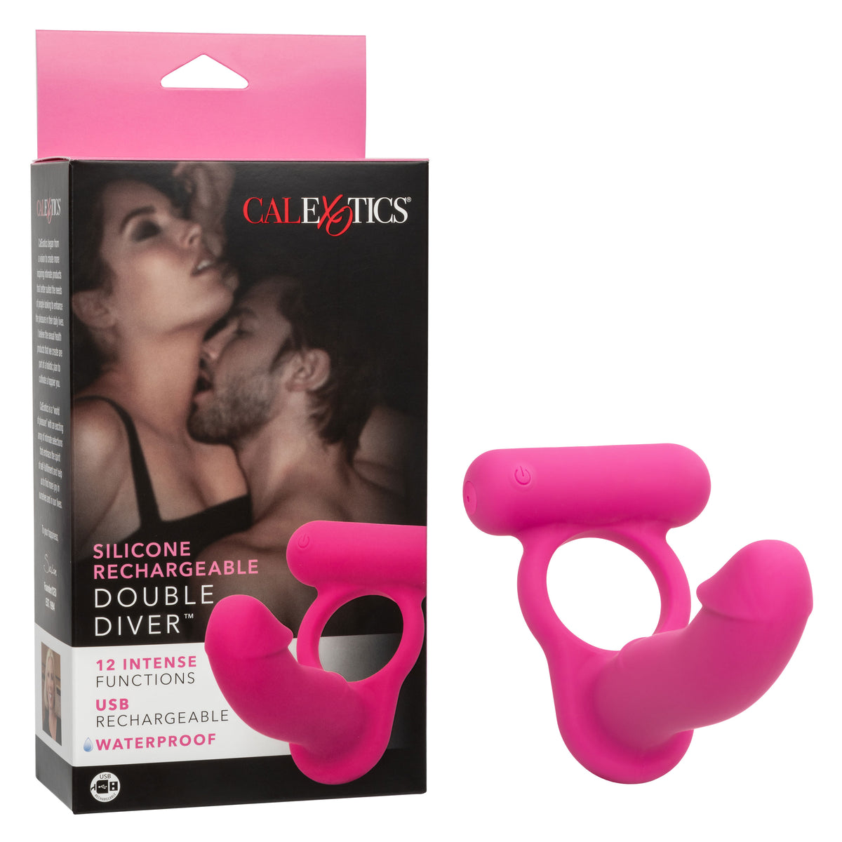 Silicone Rechargeable Double DP ring