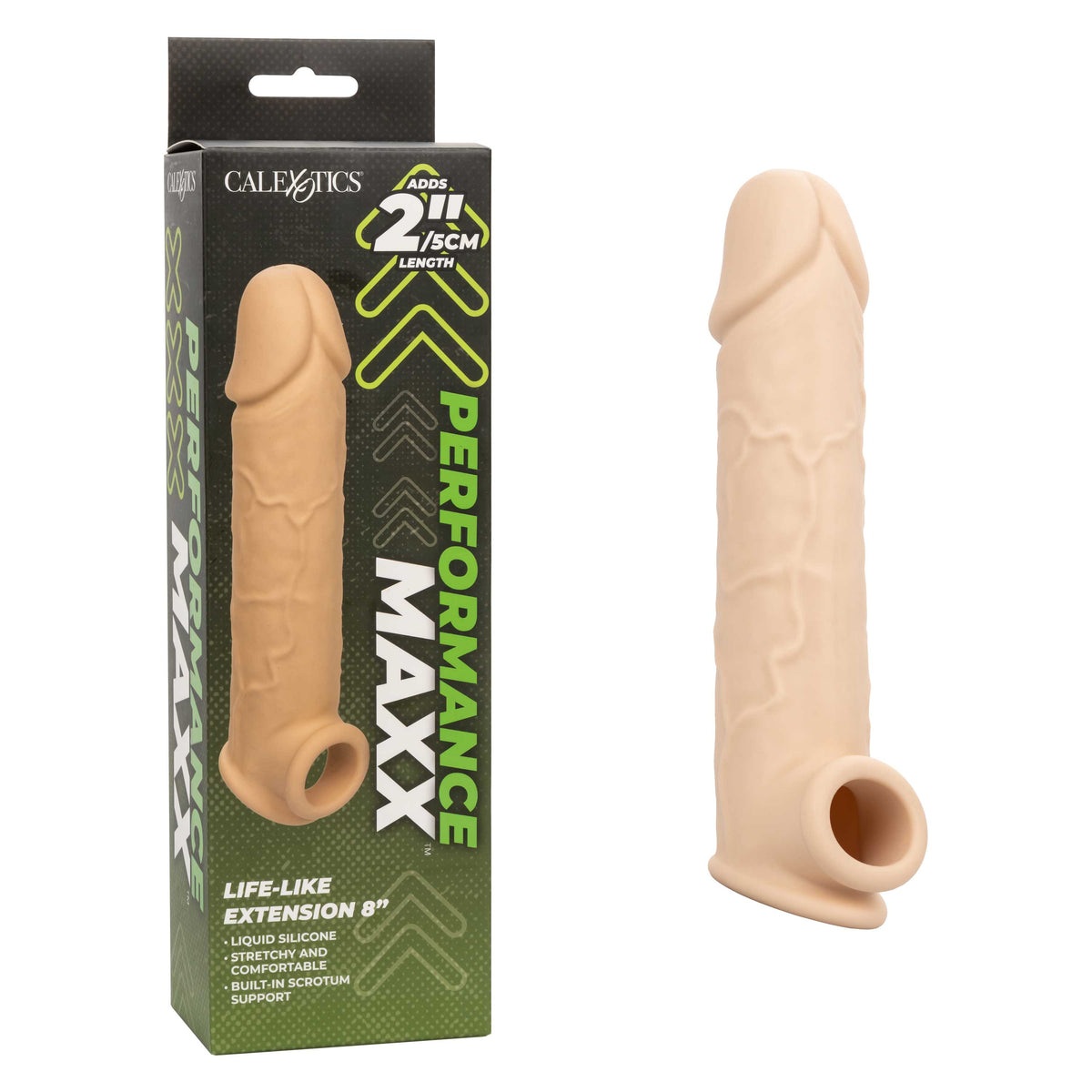 Perf Maxx Liquid Sil Extension 8in Ivory