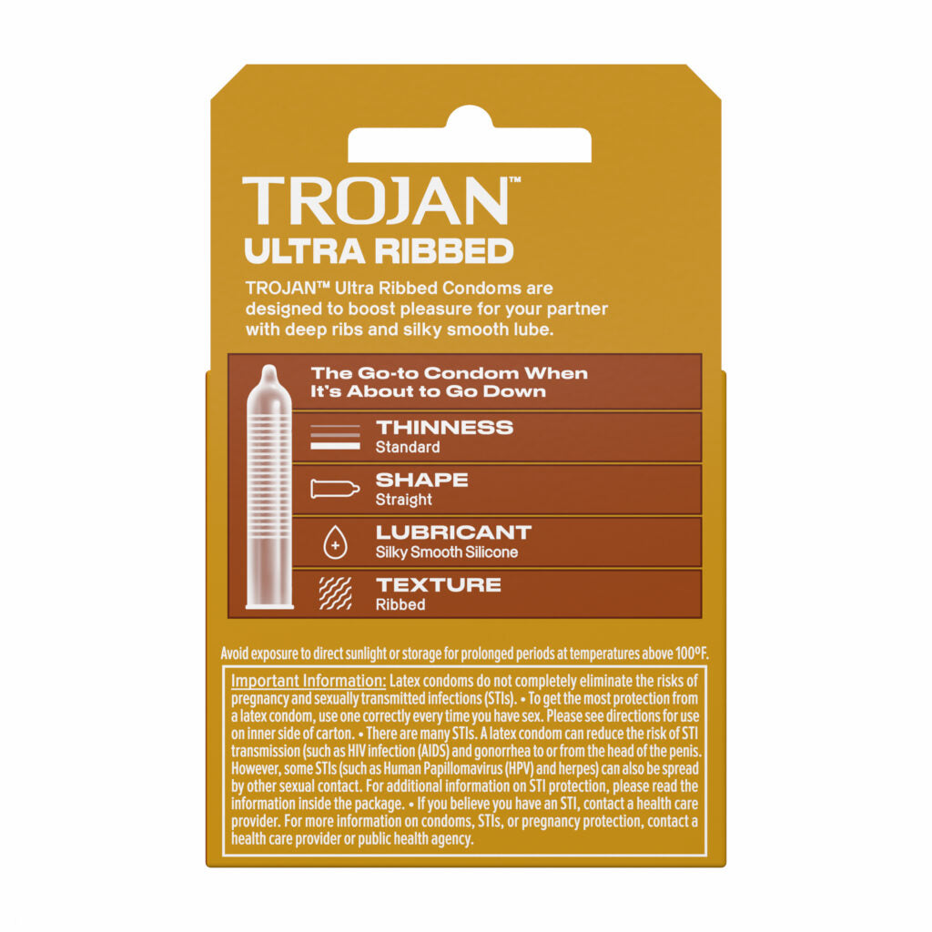Trojan Stimulations Ultra Condoms 3pk