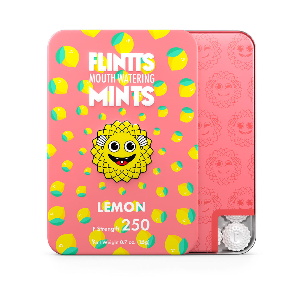 Flintts Mouth Watering Mints Lemon