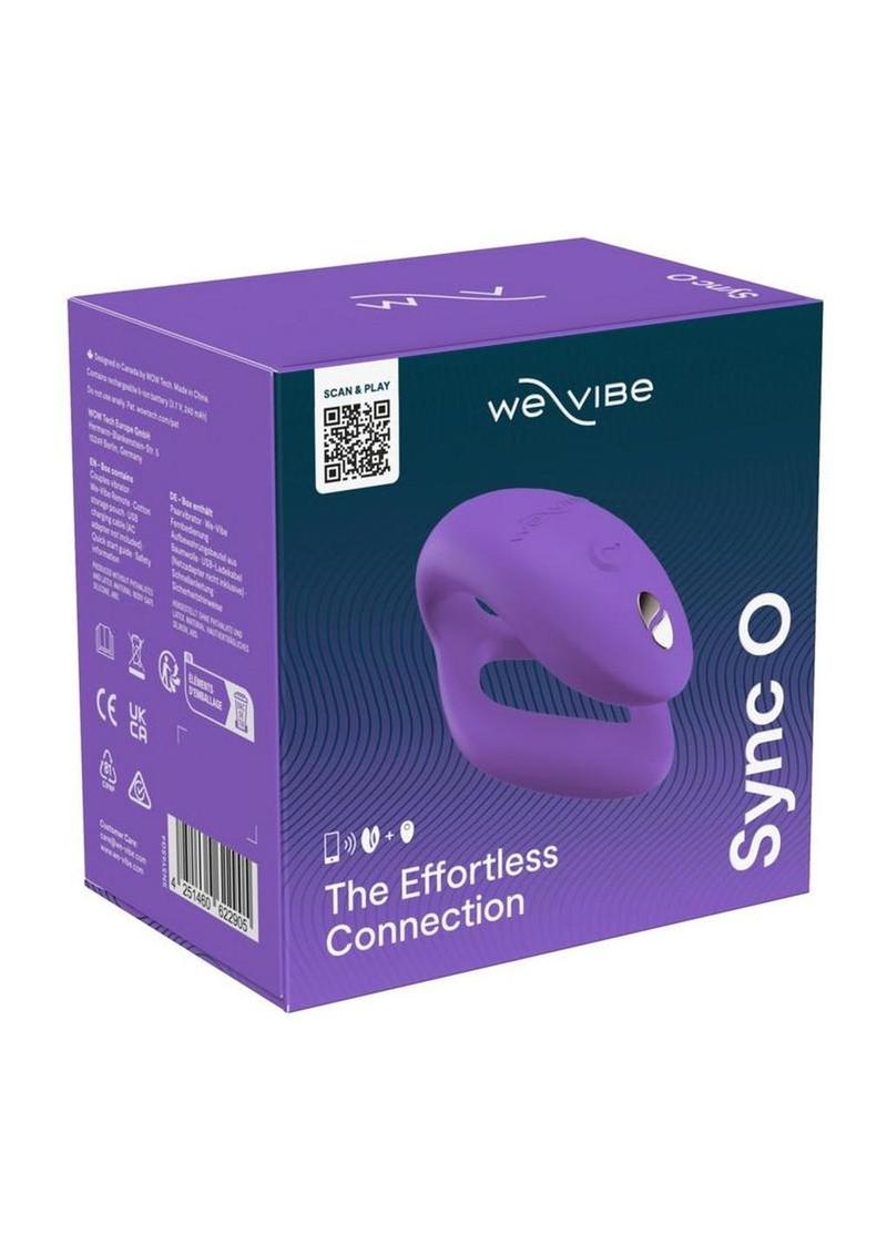 We-Vibe Sync O Rechargeable Remote Control Couples Vibrator Light Purple