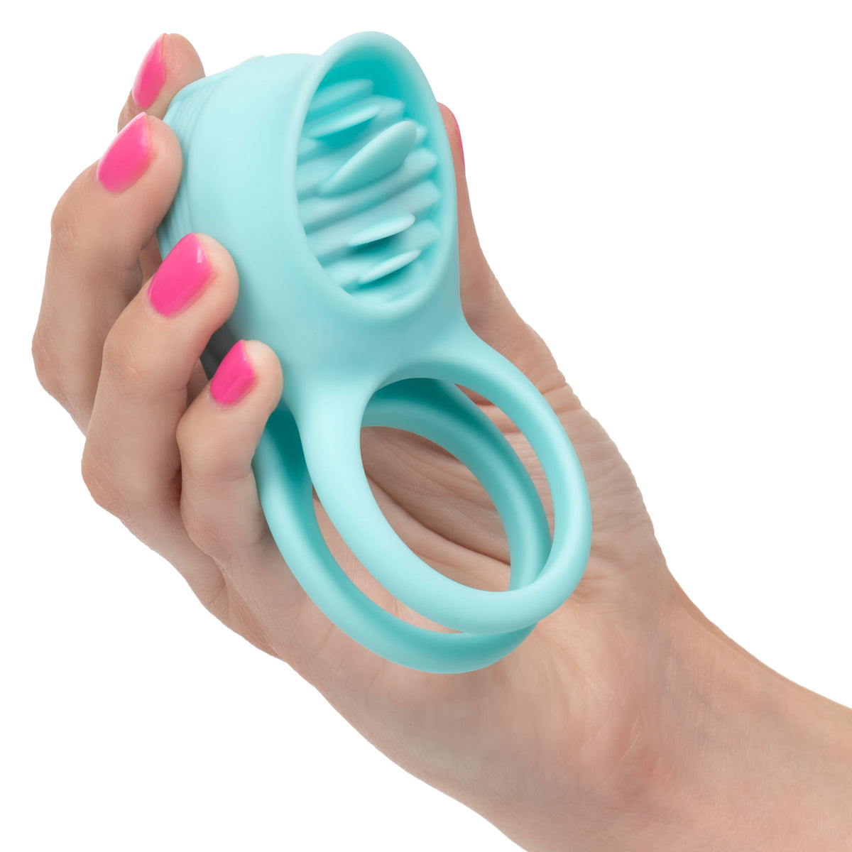 Silicone Rechargeable French Kiss C Ring