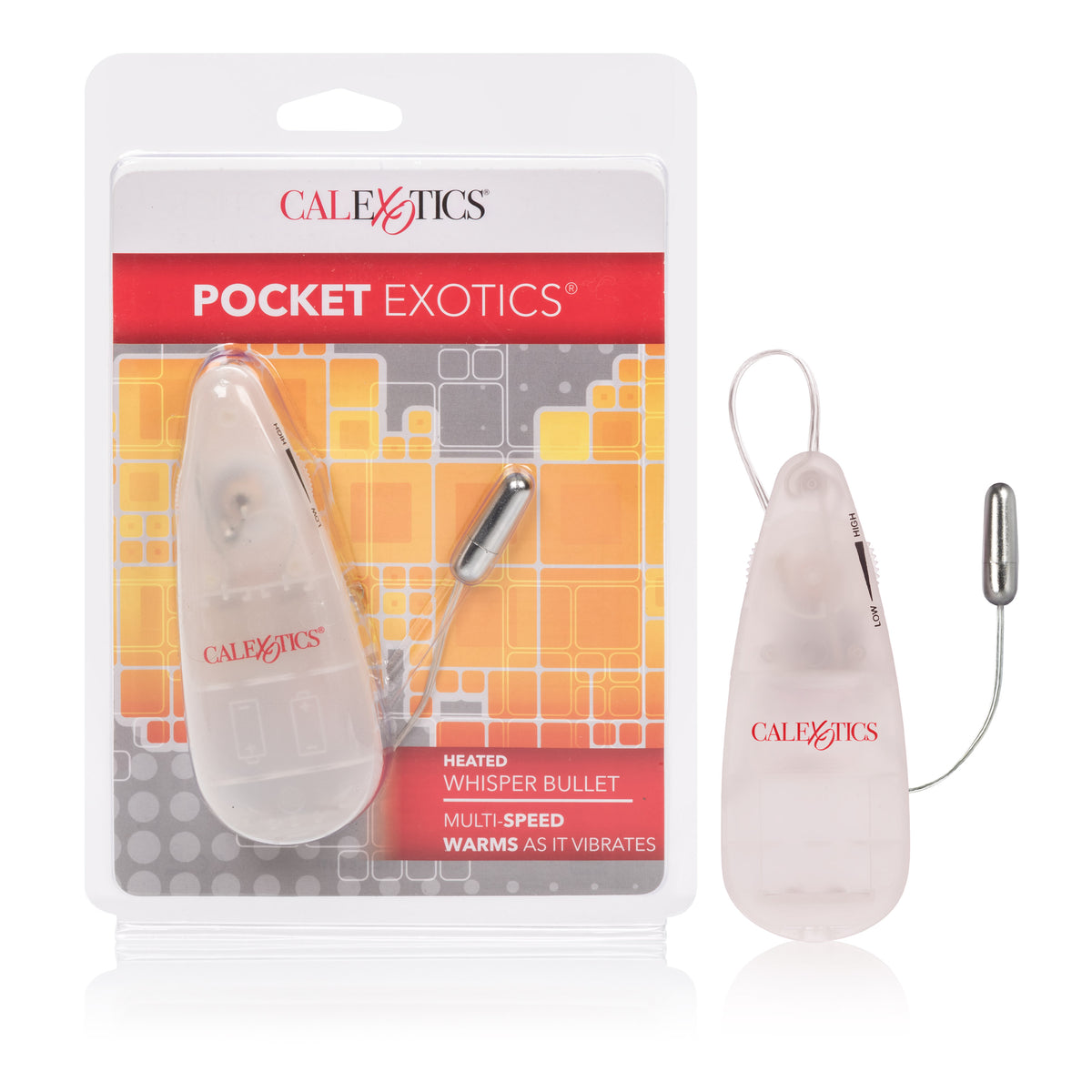 Pocket Exotics Heated Whisp Bullet Clr