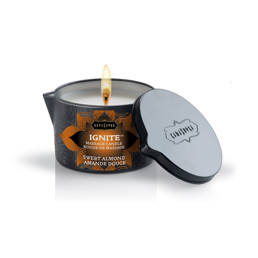 Ignite Sweet Almond Massage Candle - 6 oz.