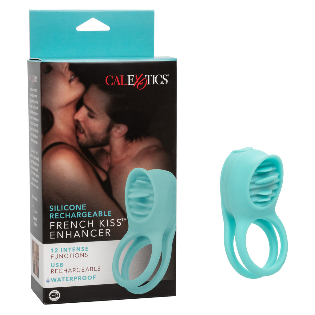 Silicone Rechargeable French Kiss C Ring