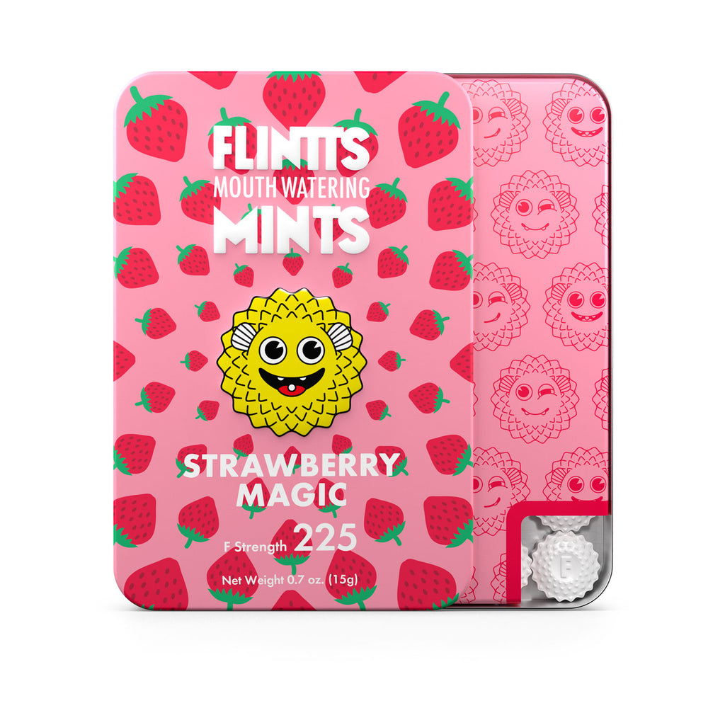 Flintts Mouth Watering Mints Strawberry