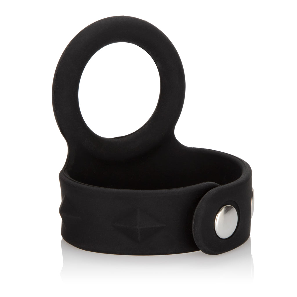 Silicone Tri-Snap Scrotum Ring L