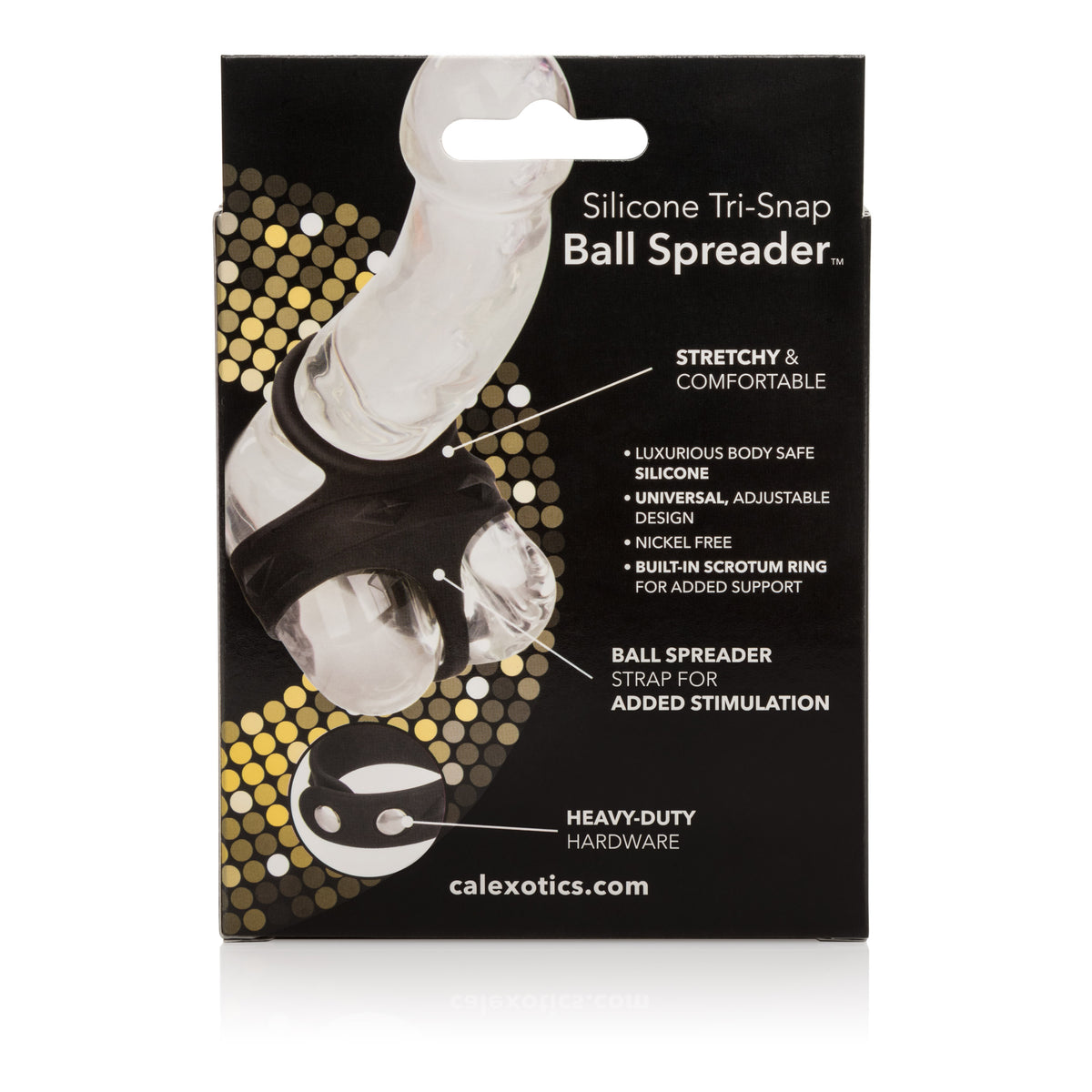 Silicone Tri-Snap Ball Spreader Ring
