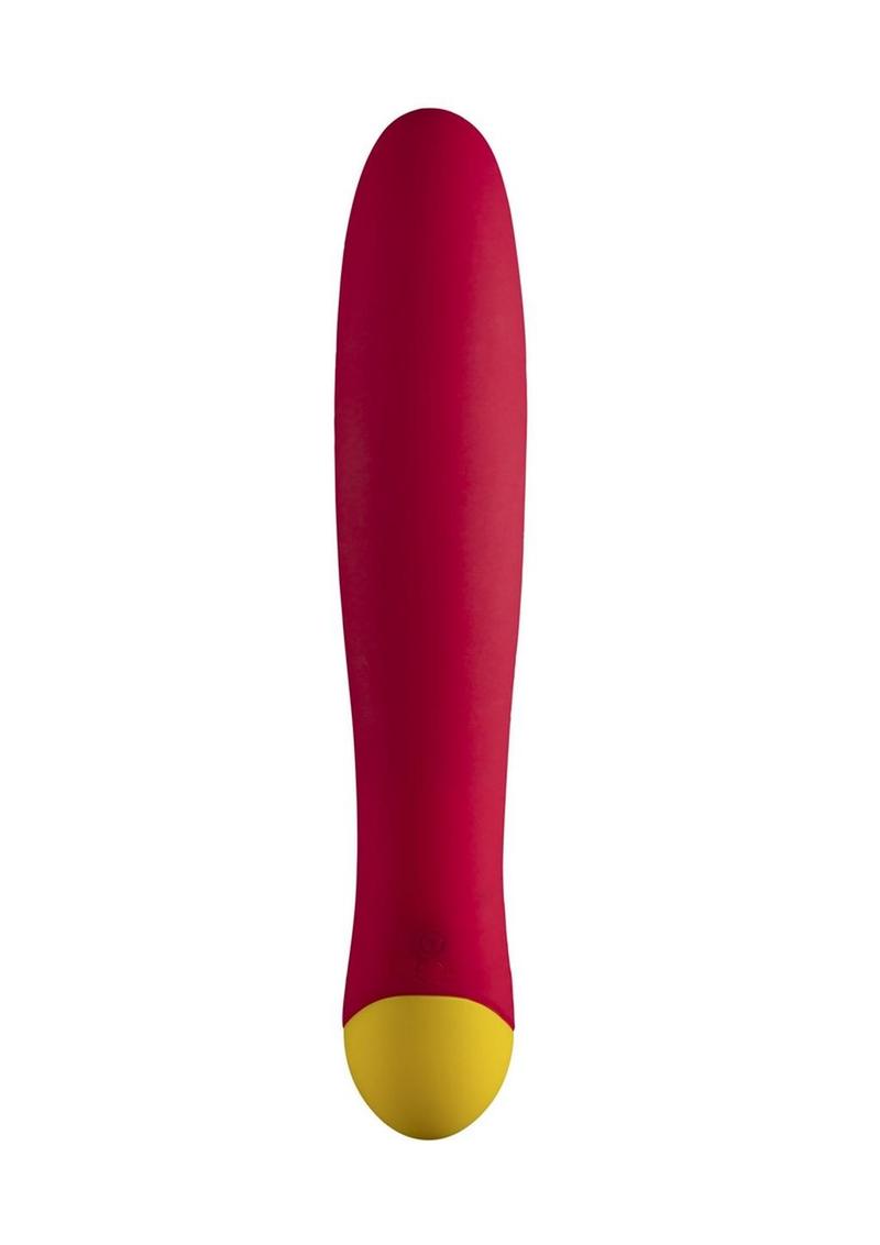 ROMP Jazz Rechargeable Silicone Rabbit Vibrator Berry