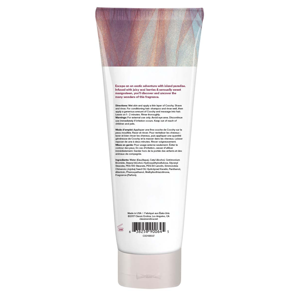 Coochy Shave Cream - Island Passion 7.2oz