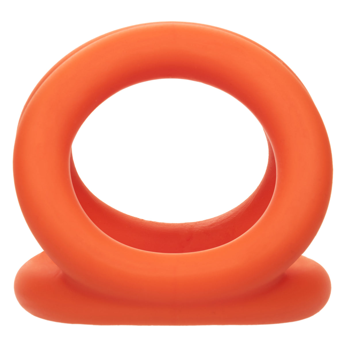 Alpha Liquid Silicone Tri-Ring Orange