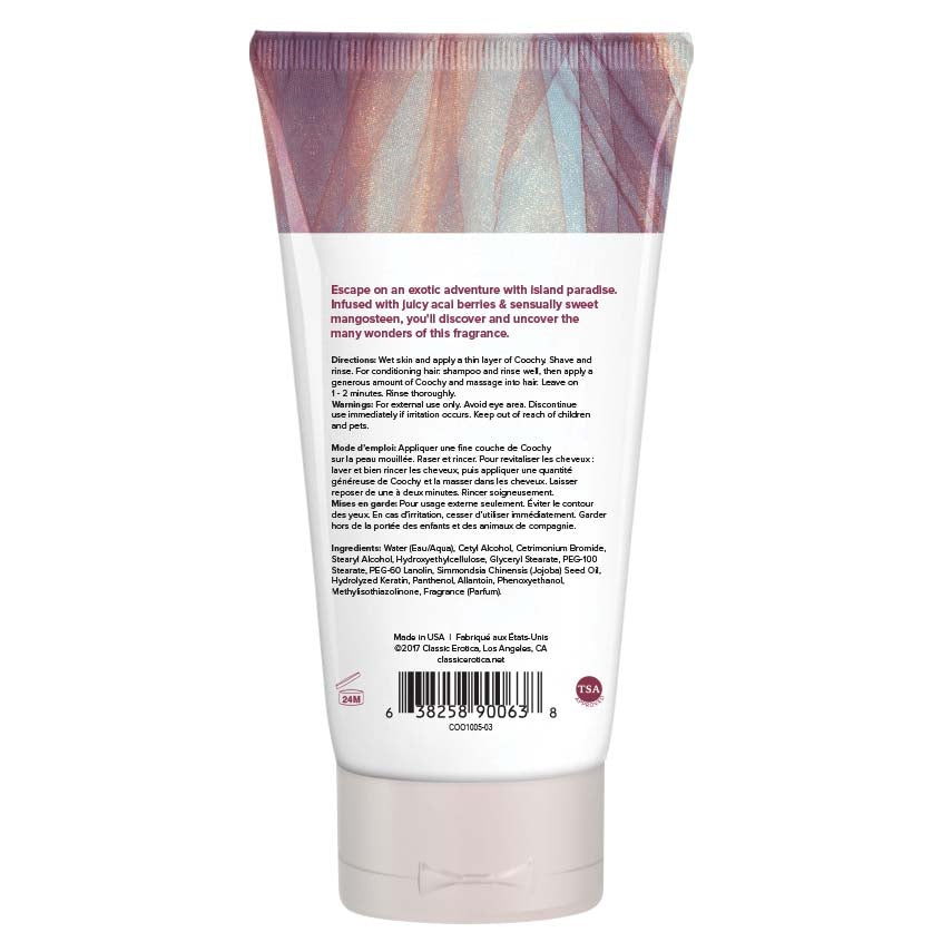 Coochy Shave Cream - Island Passion 3.4oz