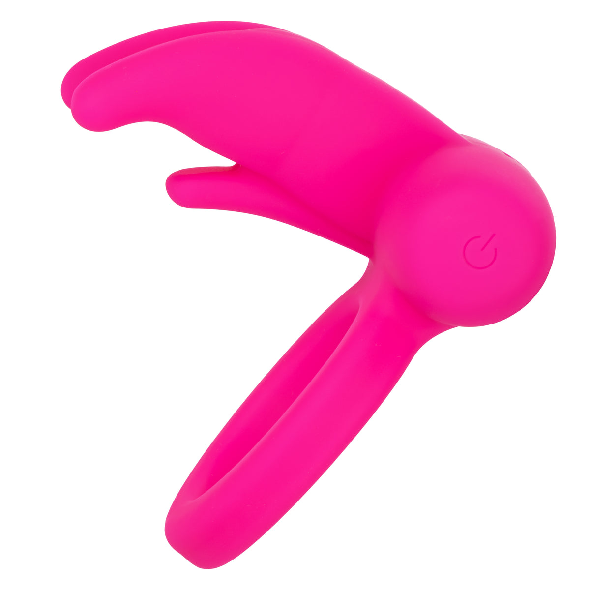 Silicone Rechargeable Trip Clit Flick Pnk