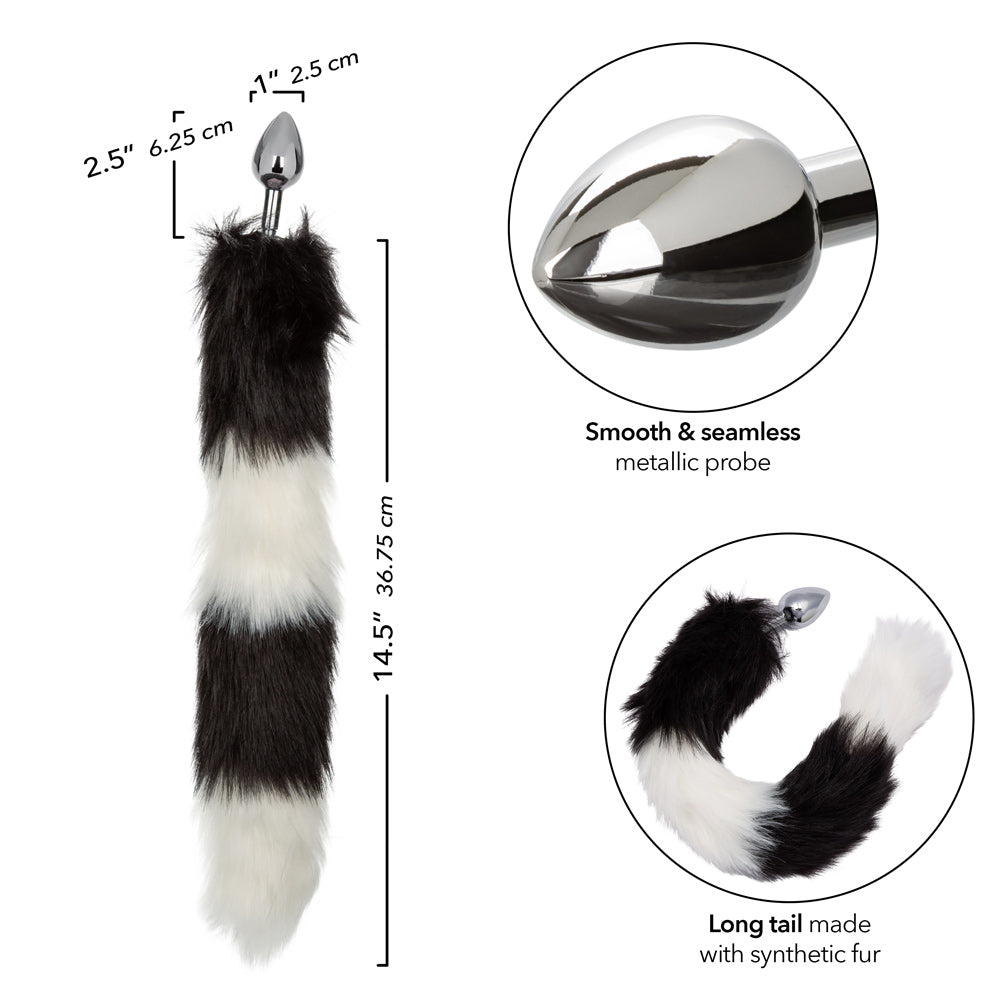 Running Wild Tail - Black/White