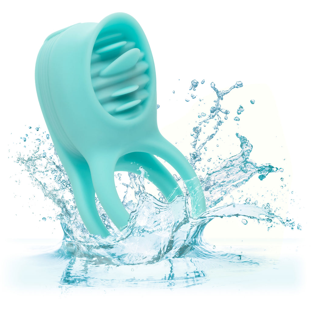 Silicone Rechargeable French Kiss C Ring