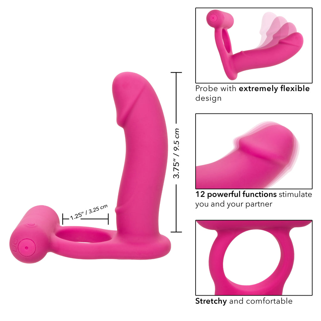 Silicone Rechargeable Double DP ring